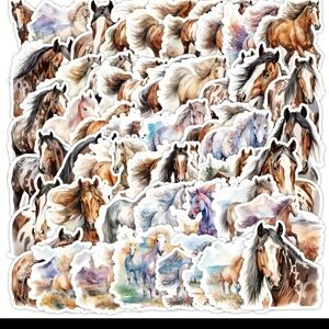 Majestic‎ Horse Sticker Collection